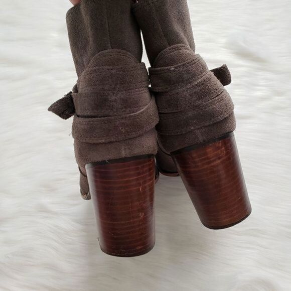 Splendid Laventa Suede Strappy Ankle Booties - Picture 5 of 7